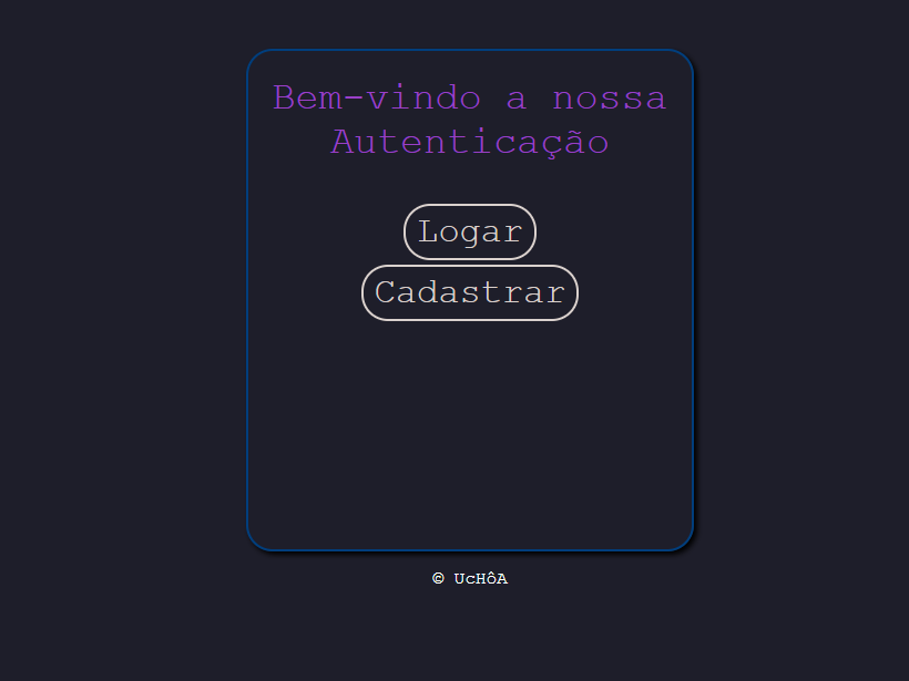 Sistema de autenticação